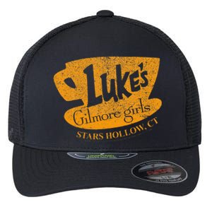 Gilmore Girl LukeS Diner Stars Hollow Flexfit Unipanel Trucker Cap