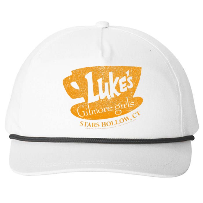 Gilmore Girl LukeS Diner Stars Hollow Snapback Five-Panel Rope Hat