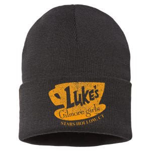 Gilmore Girl LukeS Diner Stars Hollow Sustainable Knit Beanie