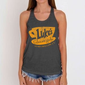 Gilmore Girl LukeS Diner Stars Hollow Women's Knotted Racerback Tank