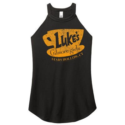 Gilmore Girl LukeS Diner Stars Hollow Women’s Perfect Tri Rocker Tank