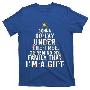 Gonna Go Lay Under The Tree Christmas Funny Gift T-Shirt