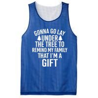 Gonna Go Lay Under The Tree To Remind My Family Christmas Gift Mesh Reversible Basketball Jersey Tank