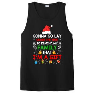 Gonna Go Lay Under The Tree To Remind My Family Funny Xmas Gift PosiCharge Competitor Tank