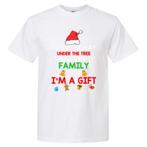 Gonna Go Lay Under The Tree To Remind My Family Funny Xmas Gift Garment-Dyed Heavyweight T-Shirt