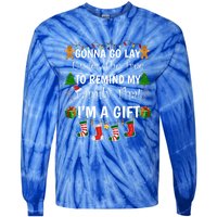 Gonna Go Lay Under Tree To Remind My Family That IM A Funny Gift Cute Gift Tie-Dye Long Sleeve Shirt