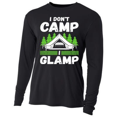 Glamper Glamp Life Outdoor I Dont Camp I Glamp Cooling Performance Long Sleeve Crew