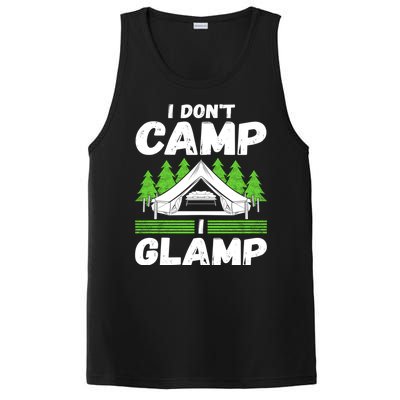 Glamper Glamp Life Outdoor I Dont Camp I Glamp PosiCharge Competitor Tank