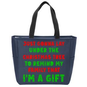 Gonna Go Lay Under The Tree To Remind My Family Im Present Zip Tote Bag