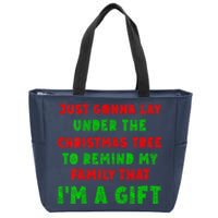 Gonna Go Lay Under The Tree To Remind My Family Im Present Zip Tote Bag