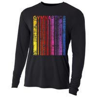 Gymnastics Gymnast Lover Cheerleading Aerobics Acrobatics Cooling Performance Long Sleeve Crew