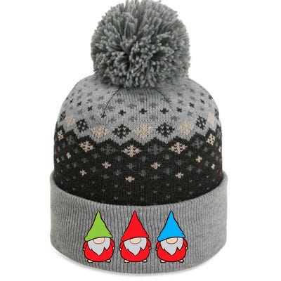 Garden Gnome Lover Cute Garden Gnomes Premium The Baniff Cuffed Pom Beanie