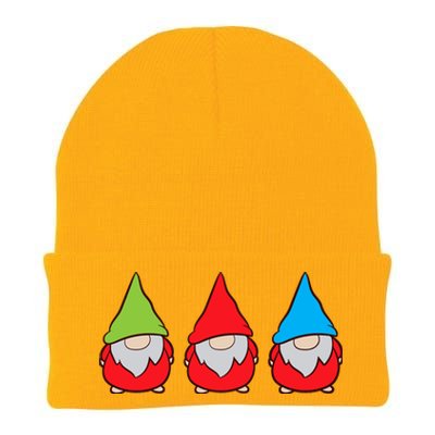 Garden Gnome Lover Cute Garden Gnomes Premium Knit Cap Winter Beanie