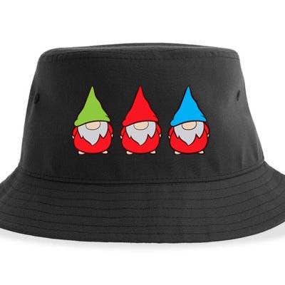 Garden Gnome Lover Cute Garden Gnomes Premium Sustainable Bucket Hat