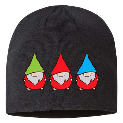 Garden Gnome Lover Cute Garden Gnomes Premium Sustainable Beanie