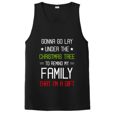 Gonna Go Lay Under The Christmas Tree Sarcastic Holiday Meaningful Gift PosiCharge Competitor Tank