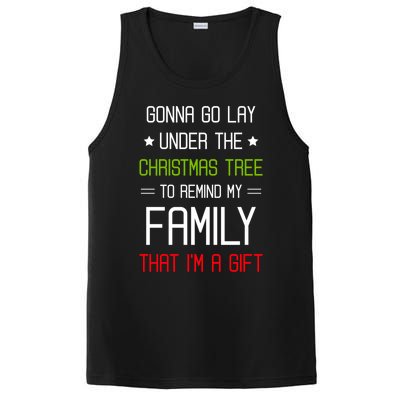 Gonna Go Lay Under The Christmas Tree Sarcastic Holiday Meaningful Gift PosiCharge Competitor Tank