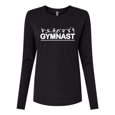 Gymnast, Gymnast Lover Gift, Gymnastics Womens Cotton Relaxed Long Sleeve T-Shirt