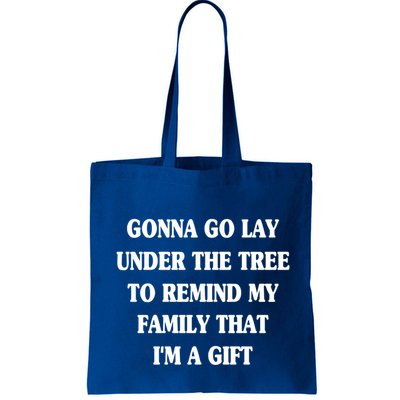 Gonna Go Lay Under The Tree To Remind My Family Funny Xmas Gift Bag
