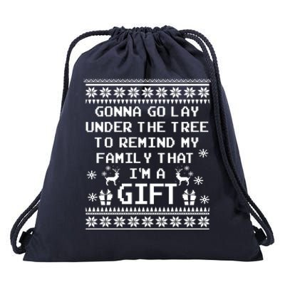 Gonna Go Lay Under The Tree To Remind My Family I Am a Gift Drawstring Bag