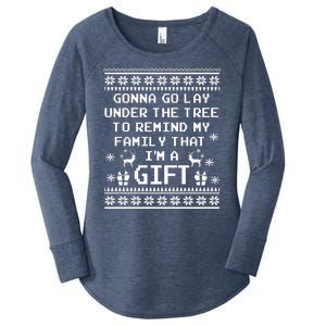 Gonna Go Lay Under The Tree To Remind My Family I Am a Gift Women's Perfect Tri Tunic Long Sleeve Shirt