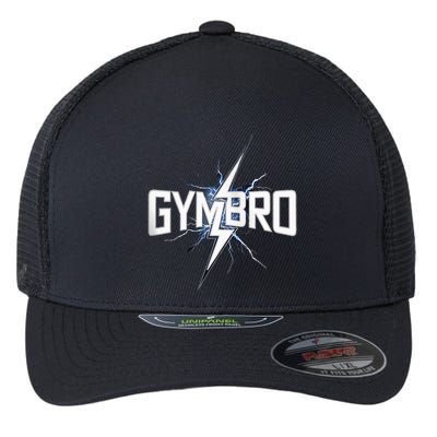 Gymbro Gym Lightning Fitness Gym Bro Flexfit Unipanel Trucker Cap