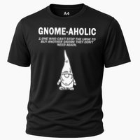 Garden Gnome Lover Gnome Aholic Funny Definition Gnomes Cooling Performance Crew T-Shirt