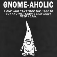 Garden Gnome Lover Gnome Aholic Funny Definition Gnomes Adult Drive Performance Visor