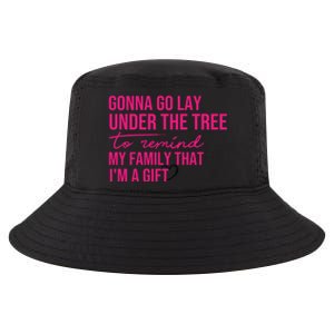 Gonna Go Lay Under The Tree To Remind My Family Christmas Funny Gift Cool Comfort Performance Bucket Hat