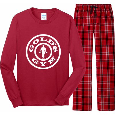 GoldS Gym Logo Long Sleeve Pajama Set