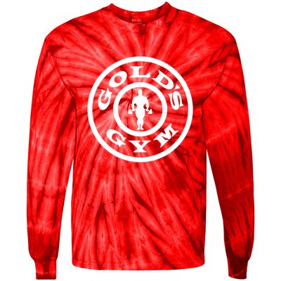 GoldS Gym Logo Tie-Dye Long Sleeve Shirt