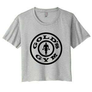 GoldS Gym Logo Women's Crop Top Tee