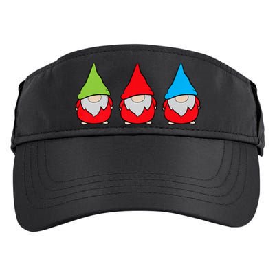 Garden Gnome Lover Cute Garden Gnomes Adult Drive Performance Visor