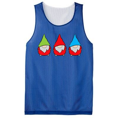 Garden Gnome Lover Cute Garden Gnomes Mesh Reversible Basketball Jersey Tank