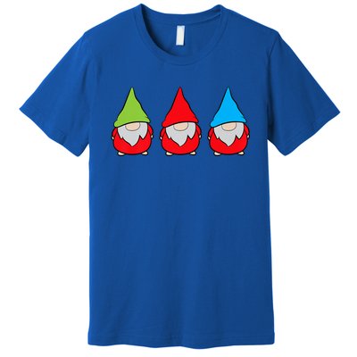 Garden Gnome Lover Cute Garden Gnomes Premium T-Shirt