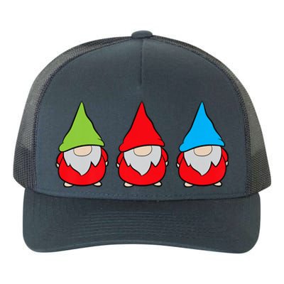 Garden Gnome Lover Cute Garden Gnomes Yupoong Adult 5-Panel Trucker Hat