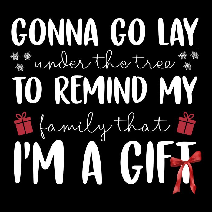 Gonna Go Lay Under Under The Tree Funny Christmas Impact Tech Backpack