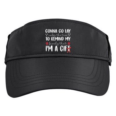 Gonna Go Lay Under Under The Tree Funny Christmas Adult Drive Performance Visor