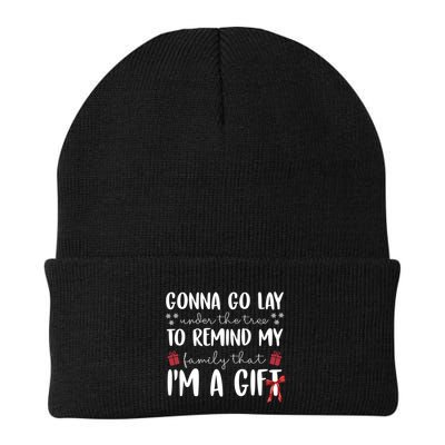 Gonna Go Lay Under Under The Tree Funny Christmas Beanie