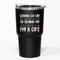 Gonna Go Lay Under Under The Tree Funny Christmas Tumbler