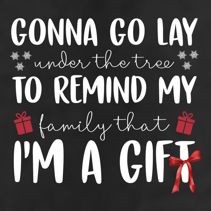 Gonna Go Lay Under Under The Tree Funny Christmas Trucker Hat