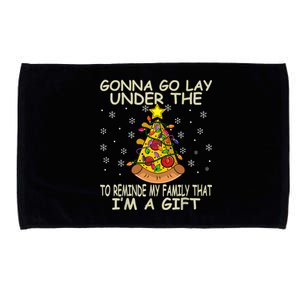 Gonna Go Lay Under Tree To Remind My Family That Im A Gift Funny Gift Microfiber Hand Towel