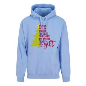 Gonna Go Lay Under Tree To Remind My Family That Im A Gift Unisex Surf Hoodie