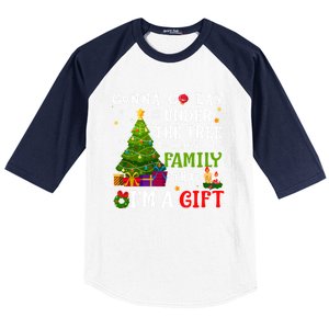 Gonna Go Lay Under Tree To Remind My Family That IM A Gift Baseball Sleeve Shirt