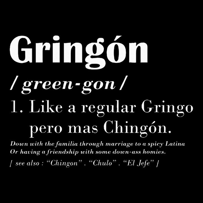 Gringon Greengon Like A Regular Gringo Pero Mas Chingon 16 in Basic Backpack
