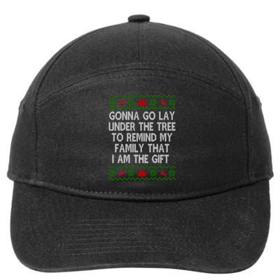 Gonna Go Lay Under The Tree To Remind My Family I Am The Gift 7-Panel Snapback Hat