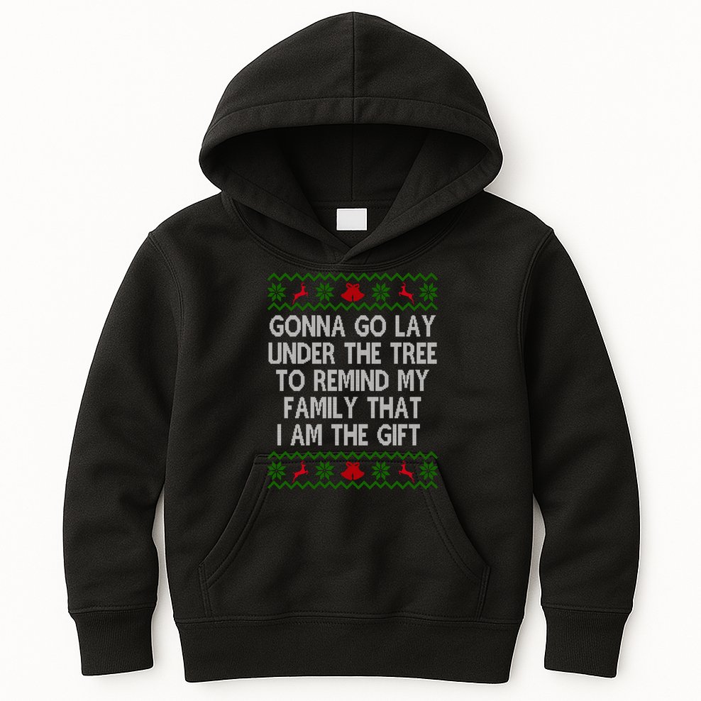 Gonna Go Lay Under The Tree To Remind My Family I Am The Gift Kids Hoodie
