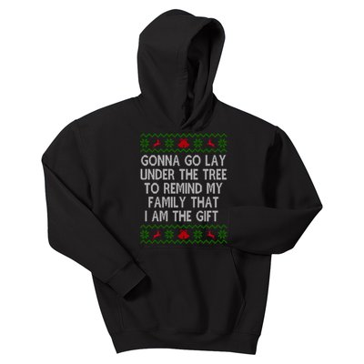 Gonna Go Lay Under The Tree To Remind My Family I Am The Gift Kids Hoodie