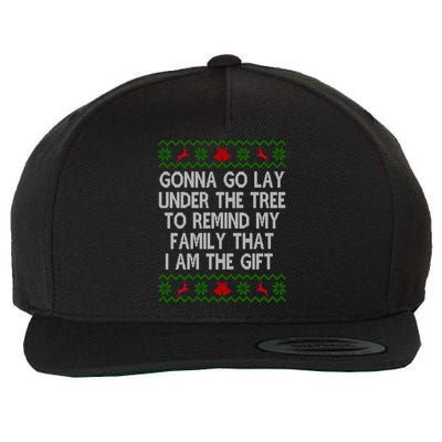 Gonna Go Lay Under The Tree To Remind My Family I Am The Gift Wool Snapback Cap