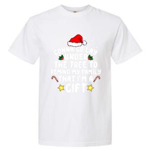 Gonna Go Lay Under The Tree Christmas Family Santa Hat Xmas Gift Garment-Dyed Heavyweight T-Shirt